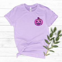 Load image into Gallery viewer, Pink Pumpkin Faux Embroidered (Multiple Shirt Styles)
