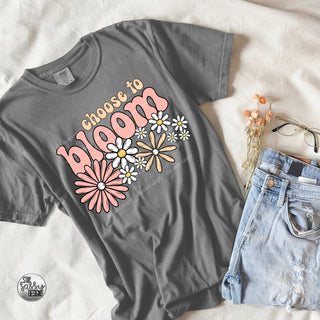 Choose To Bloom Tee