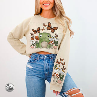 Frog Cottage Core Sweatshirt