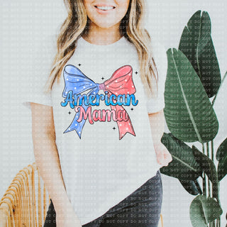 American Mama Bow Shirt