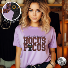 Load image into Gallery viewer, Faux Glitter It&#39;s Just A Bunch Of Hocus Pocus (Multiple Shirt Styles)

