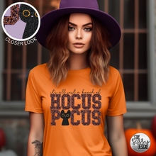Load image into Gallery viewer, Faux Glitter It&#39;s Just A Bunch Of Hocus Pocus (Multiple Shirt Styles)
