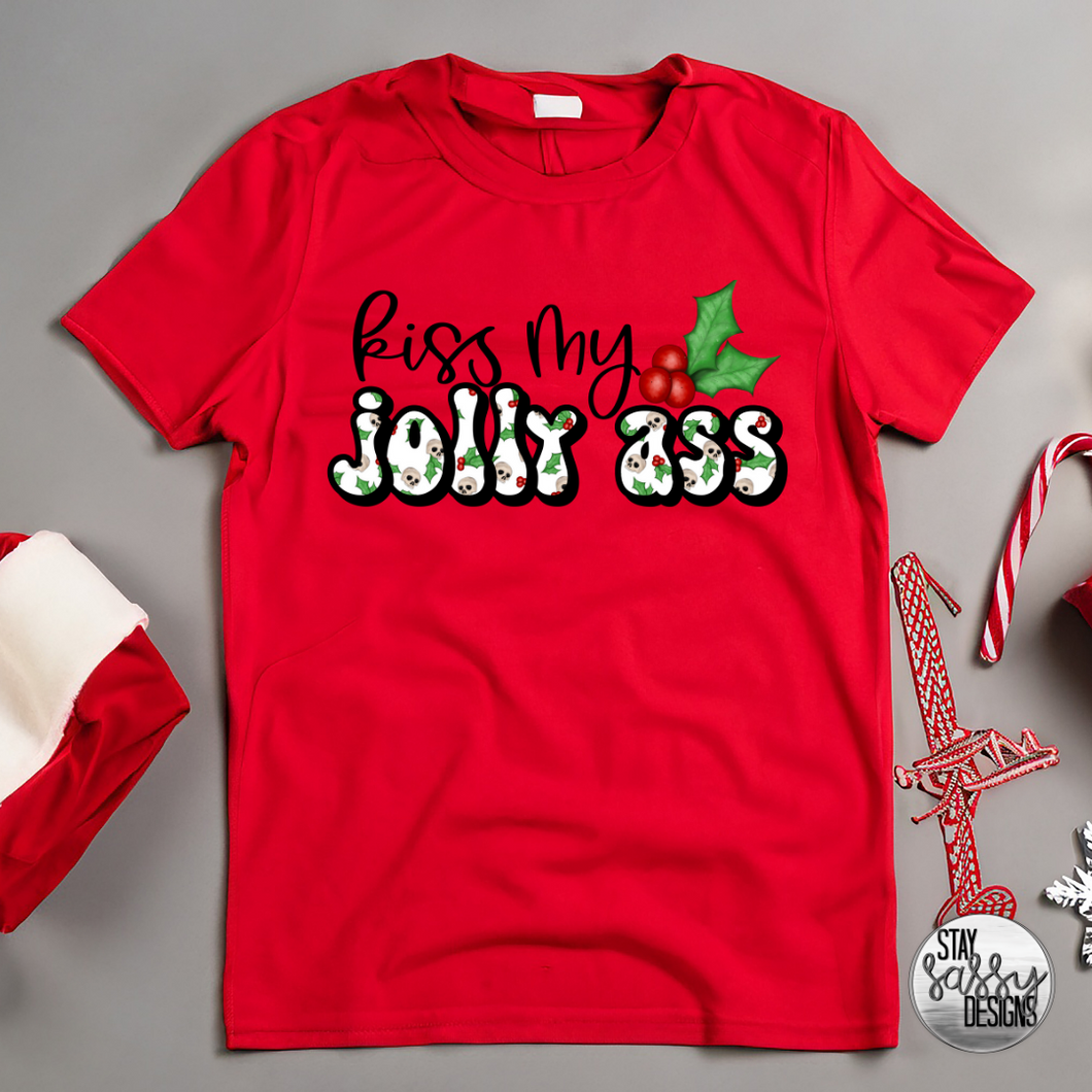 Kiss My Jolly A*s (Multiple Shirt Styles)
