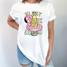 Load image into Gallery viewer, Float Drink Tan &amp; Repeat Tee
