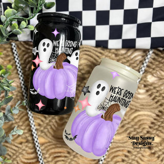 16 oz. We're Going Haunting Libbey Glass Tumbler