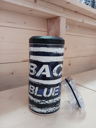 Back The Blue 4 in 1 Can Cooler/Tumbler