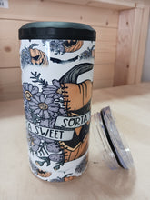 Load image into Gallery viewer, Sorta Sweet Sorta Spooky 4 in 1 Can Cooler/Tumbler
