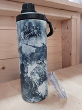 Load image into Gallery viewer, Smokey Soldier 25 oz. Dual Lid Tumbler - Water bottle
