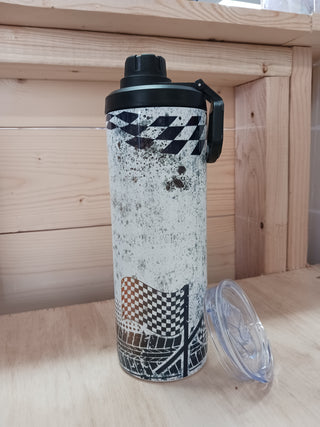 Racetrack 25 oz. Dual Lid Tumbler - Water bottle