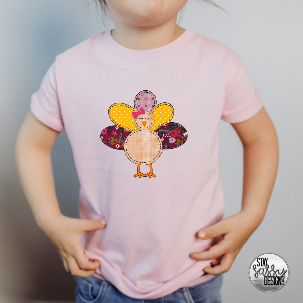 Floral Patchwork Turkey (Multiple Colors Available)