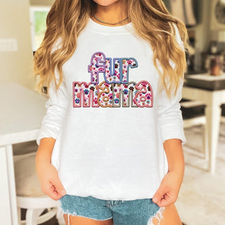Fur Mama Faux Embroidered (Multiple Shirt Styles)