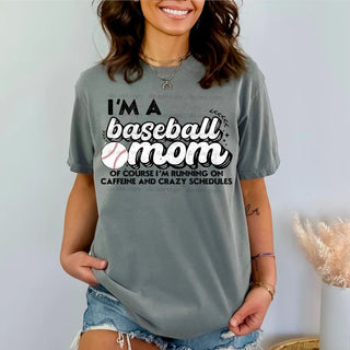 I'm A Baseball Mom Tee