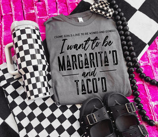 Margarita'd and Taco'd Shirt