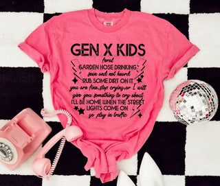 Gen X Kids Shirt