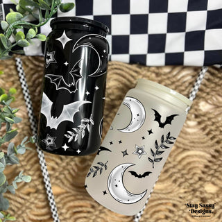 16 oz. Spooky Moon Libbey Glass Tumbler