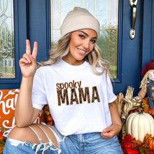 Load image into Gallery viewer, Spooky Mama Faux Embroidered (Multiple Shirt Styles)
