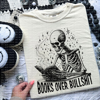 Books Over BS Shirt