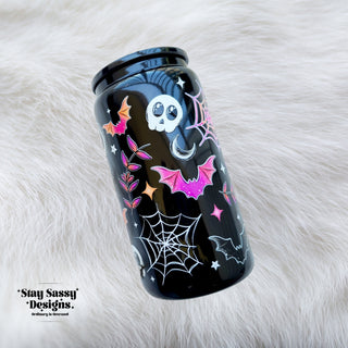 16 oz. Colorful Spooky Libbey Glass Tumbler