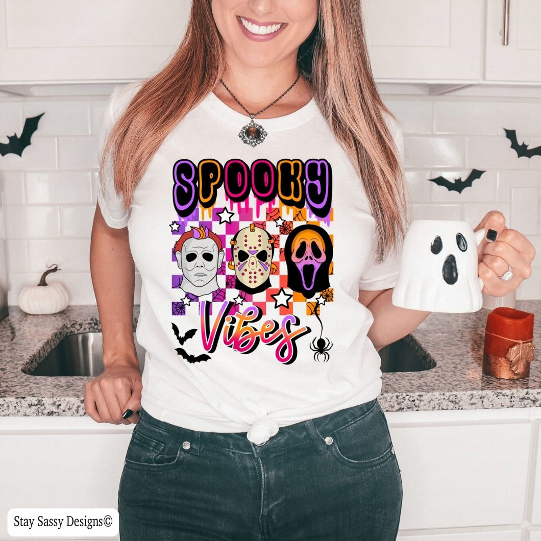 Spooky Vibes (Multiple Shirt Styles)