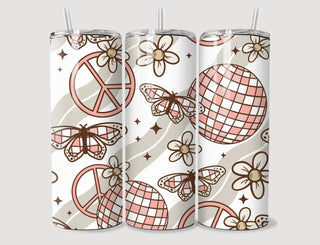 Disco Butterfly Tumbler