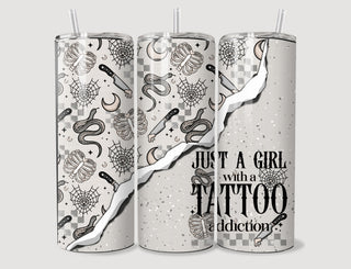 Tattoo Addiction Tumbler