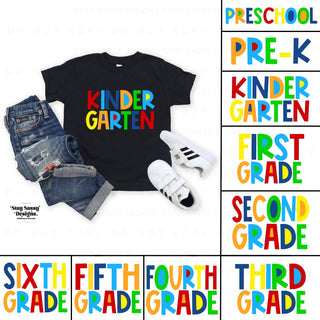 Brights Back To School Tee