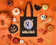 Load image into Gallery viewer, Personalized Ghostie Trick Or Treat Bag
