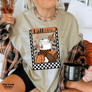 Fall Vibes Card Shirt