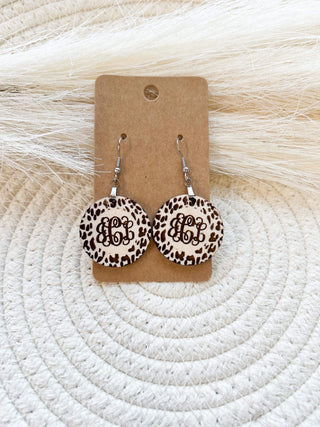 Monogram Earrings | MENTAL HEALTH DROP