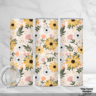 Watercolor Florals Tumbler