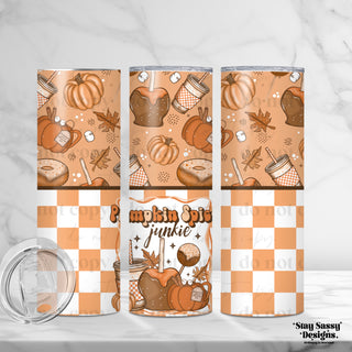 Pumpkin Spice Junkie Tumbler