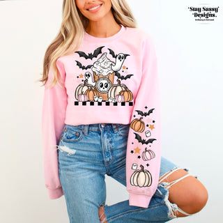 Cute Spooky Coffee Sweatshirt