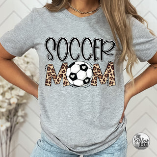 Leopard Soccer Mom Shirt