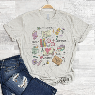 Bookish Girlie Shirts & Tops