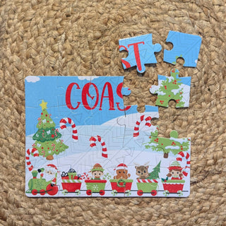 Christmas Train Puzzle