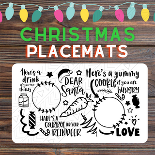 Dear Santa Placemat Placemat