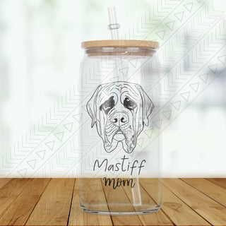 Dog Breed Glass(1 Dog) Glass Can