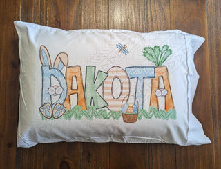 Easter Bunny Pillowcase Personalized Pillowcases