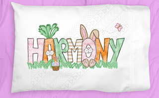 Easter Bunny Pillowcase Personalized Pillowcases