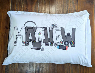 Gamer Pillowcase Personalized Pillowcases