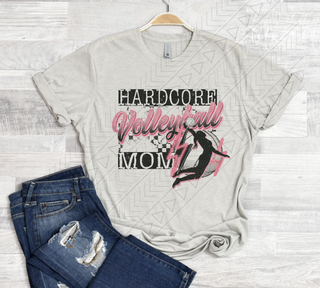 Hardcore Volleyball Mom Shirts & Tops