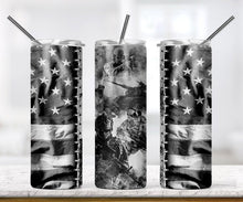Load image into Gallery viewer, Smokey Soldier 25 oz. Dual Lid Tumbler - Water bottle
