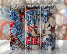 Load image into Gallery viewer, Patriotic Cowboy Boots Tumbler
