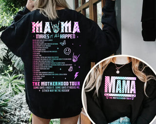 Checkered Mama Tour Shirt