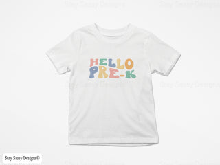 Pastel Back To School Tee