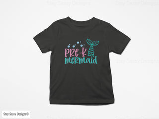 Mermaid Back To School Tee