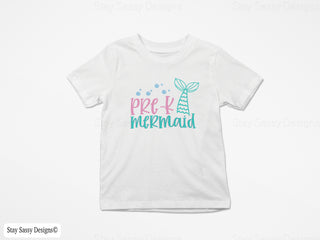 Mermaid Back To School Tee