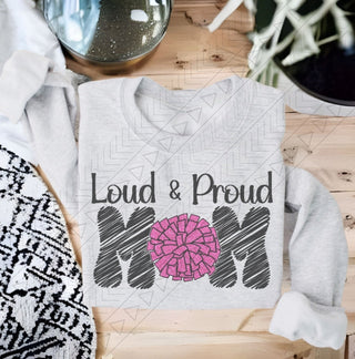Loud & Proud Cheer Mom Shirts Tops