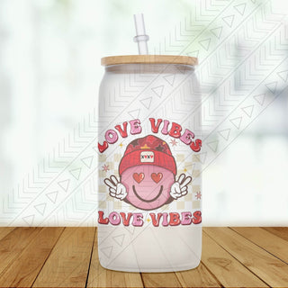 Love Vibes Glass Can