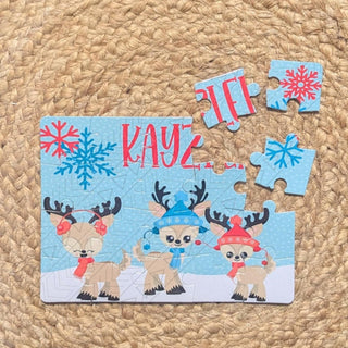 Reindeer Puzzle